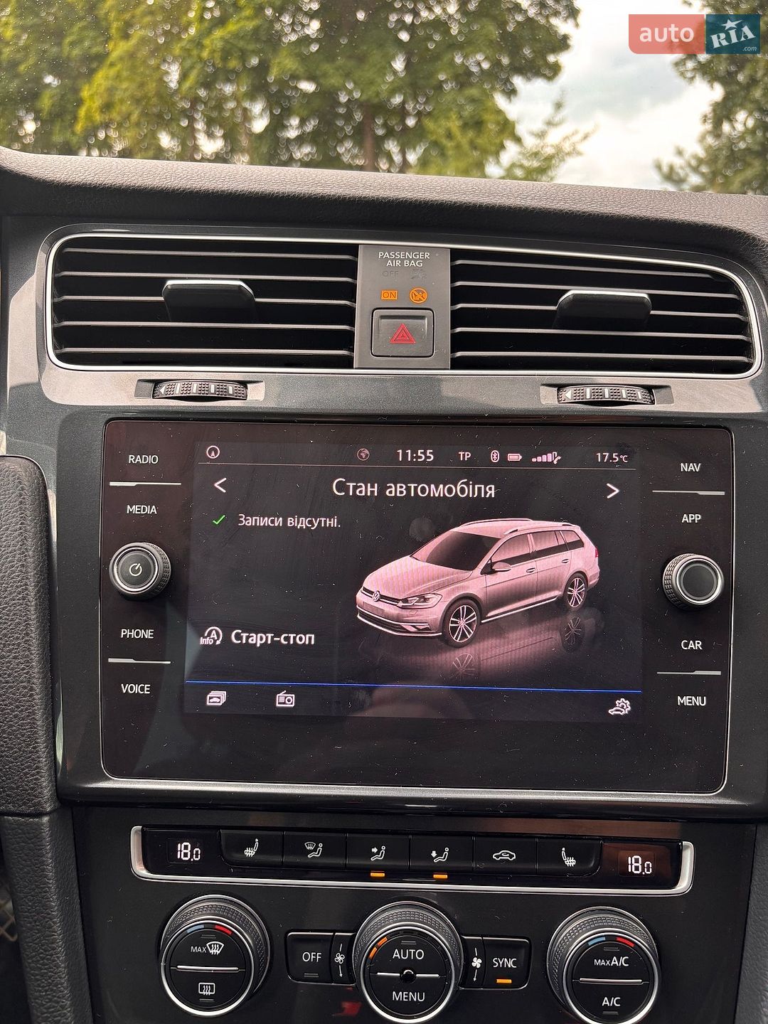Volkswagen Golf 2019 VIN WVWZZZAUZKP540990 фото оголошення 21 з 32