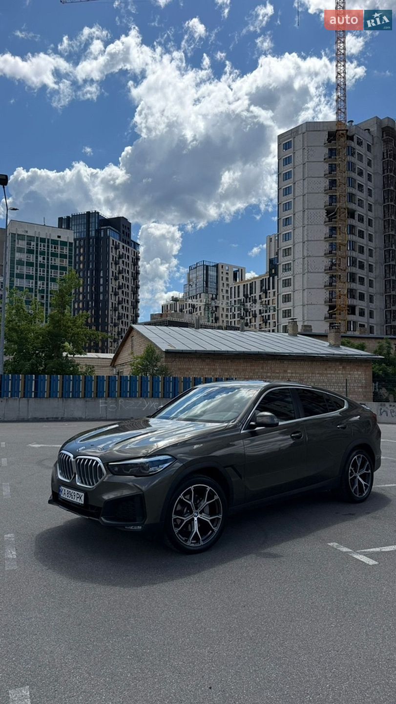 BMW X6 2020 VIN WBAGT210609D07569 фото оголошення 2 з 24