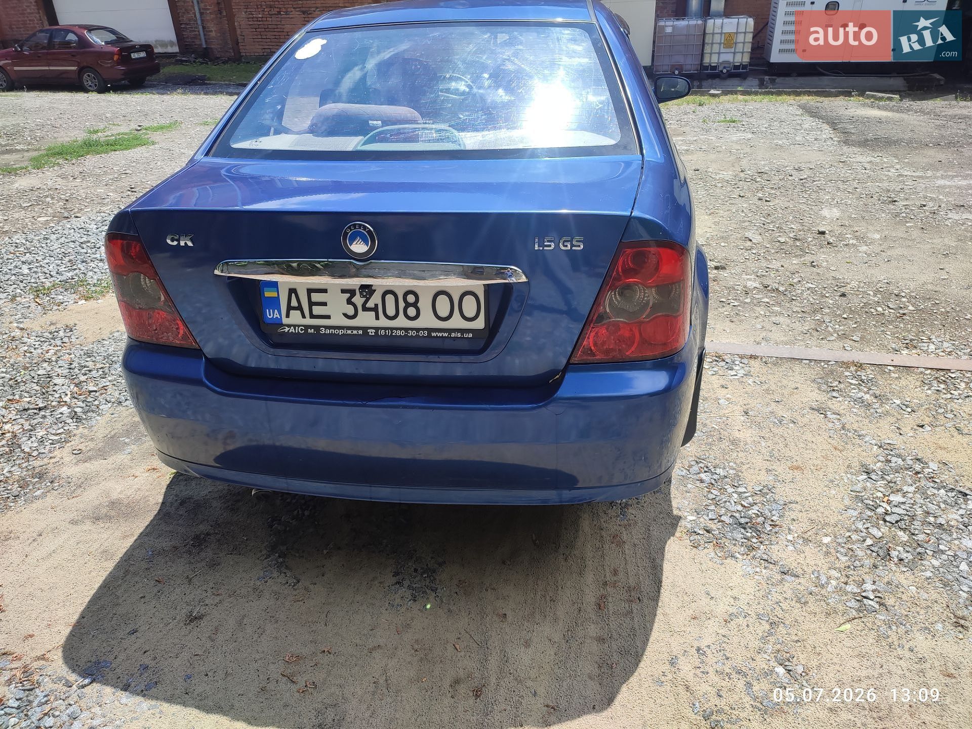 Geely CK 2012 VIN L6T7524S5CN028070 фото оголошення 16 з 30