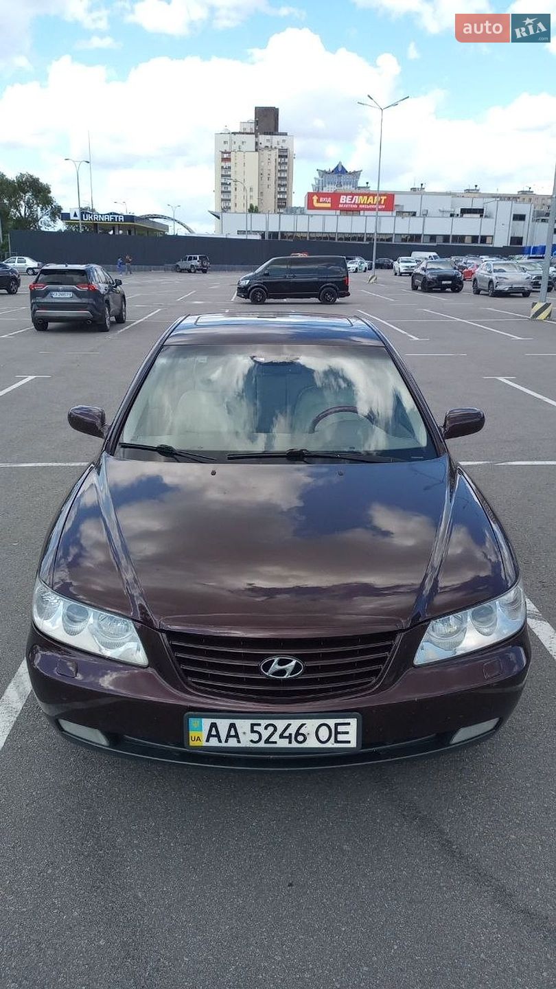 Hyundai Grandeur 2006 VIN KMHFC41DP6A124742 фото оголошення 5 з 17