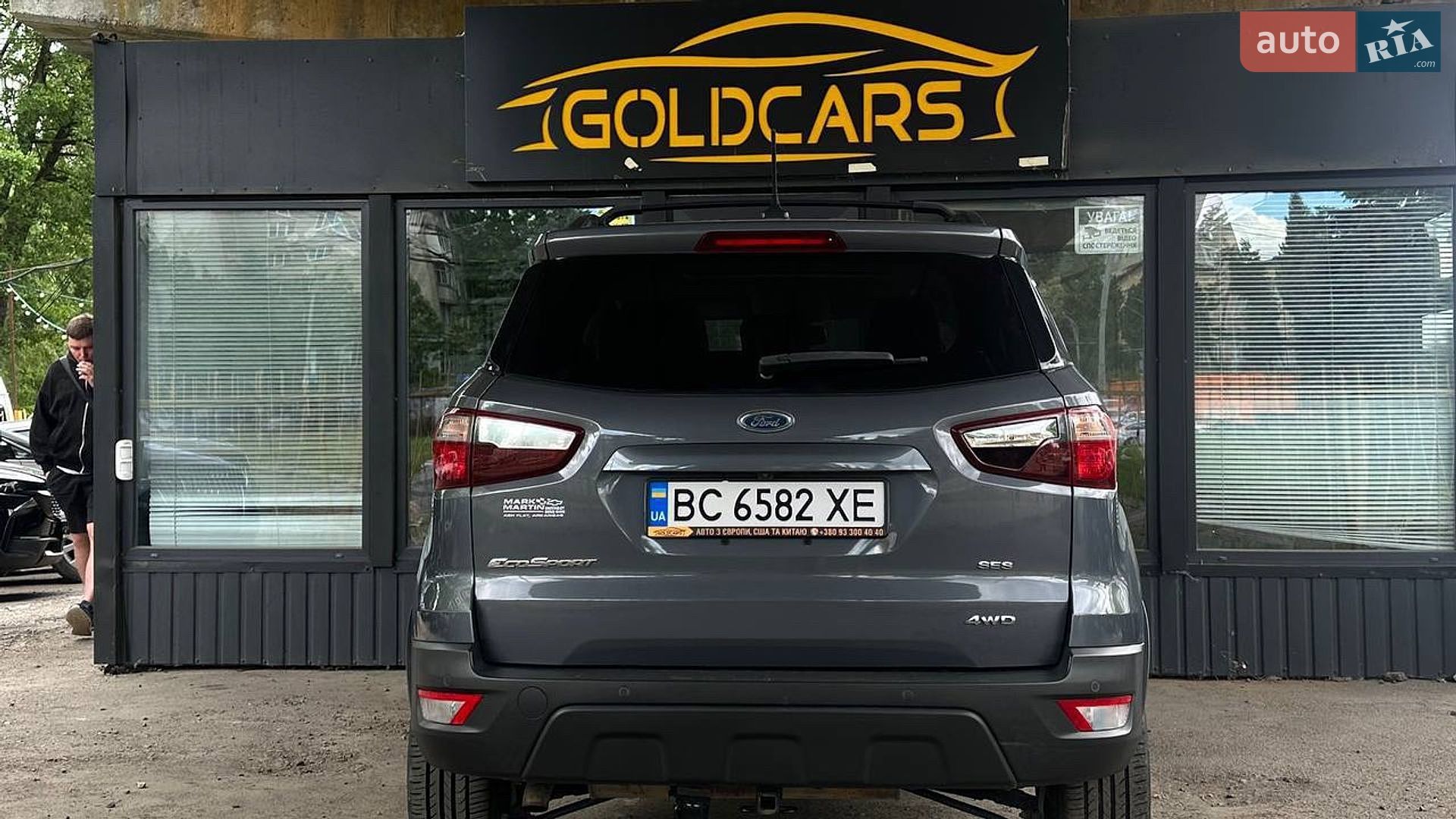 Ford EcoSport 2017 VIN MAJ6P1CL1JC165806 фото оголошення 2 з 7