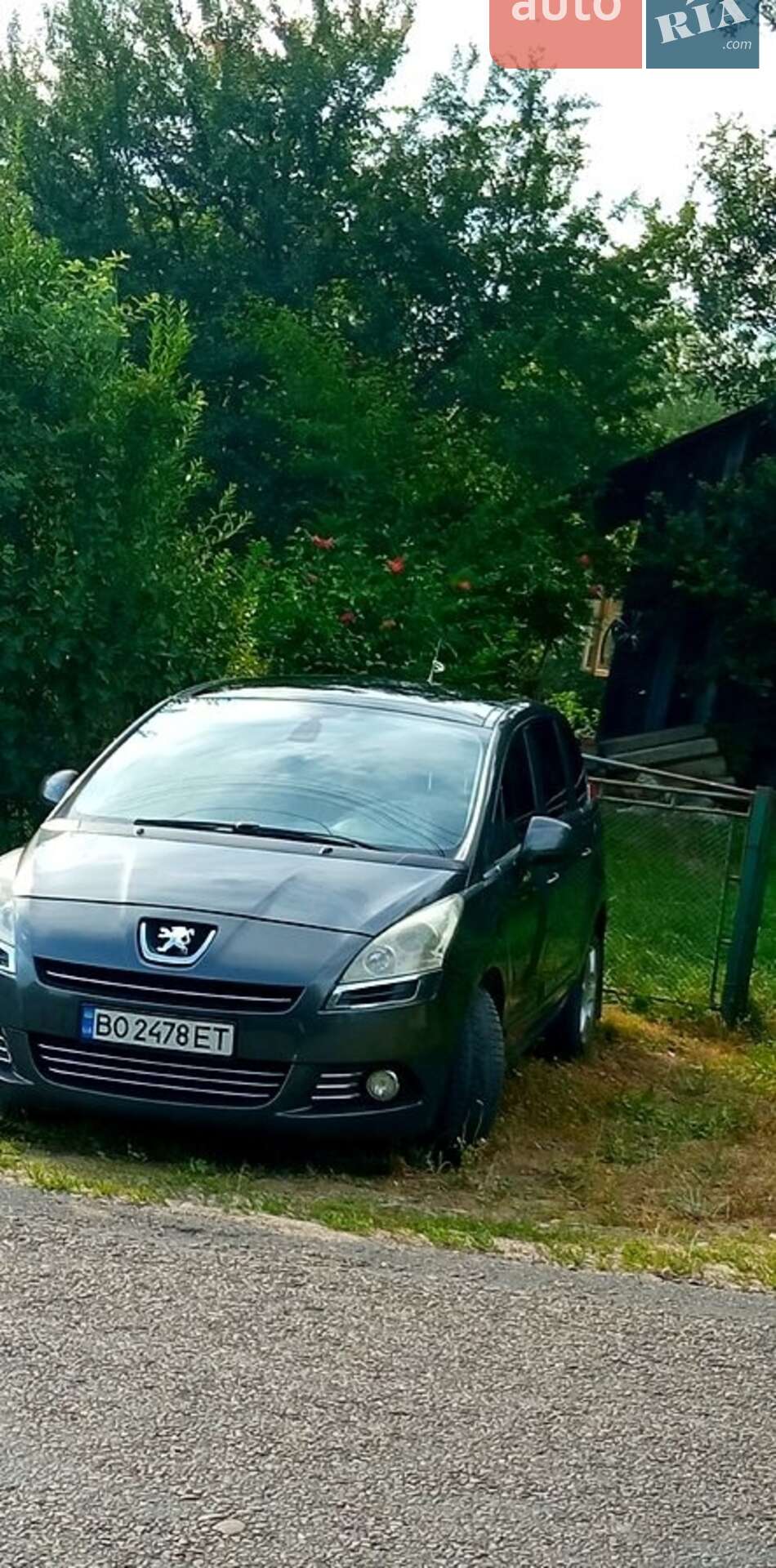 Peugeot 5008 2009 VIN VF30A5FW09S217931 фото оголошення 8 з 12