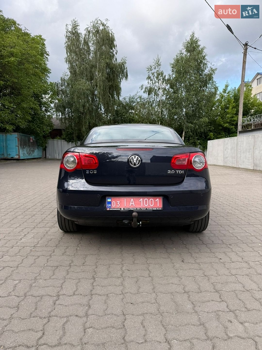 Volkswagen Eos 2009 VIN WVWZZZ1FZ9V029291 фото оголошення 5 з 35