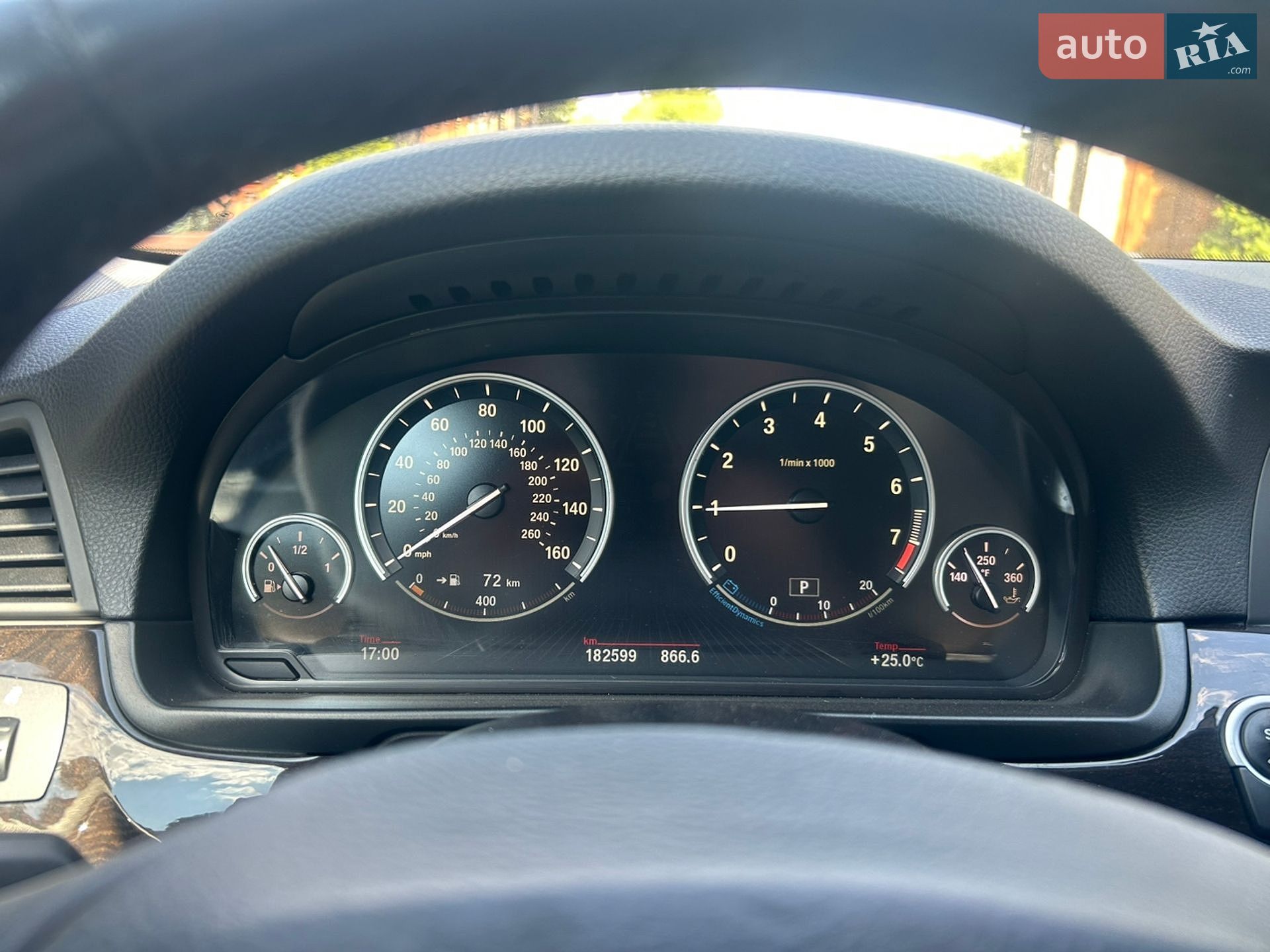 BMW 5 Series 2014 VIN WBA5B3C5XED536640 фото оголошення 20 з 20