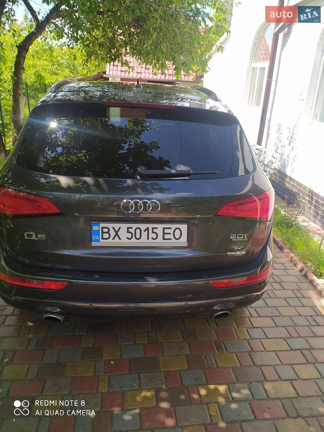 Audi Q5 2015 VIN WA1LFAFP4FA121598 фото оголошення 10 з 11