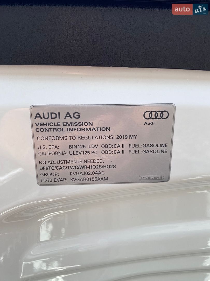 Audi Q7 2019 VIN WA1LHAF77KD038671 фото оголошення 50 з 50