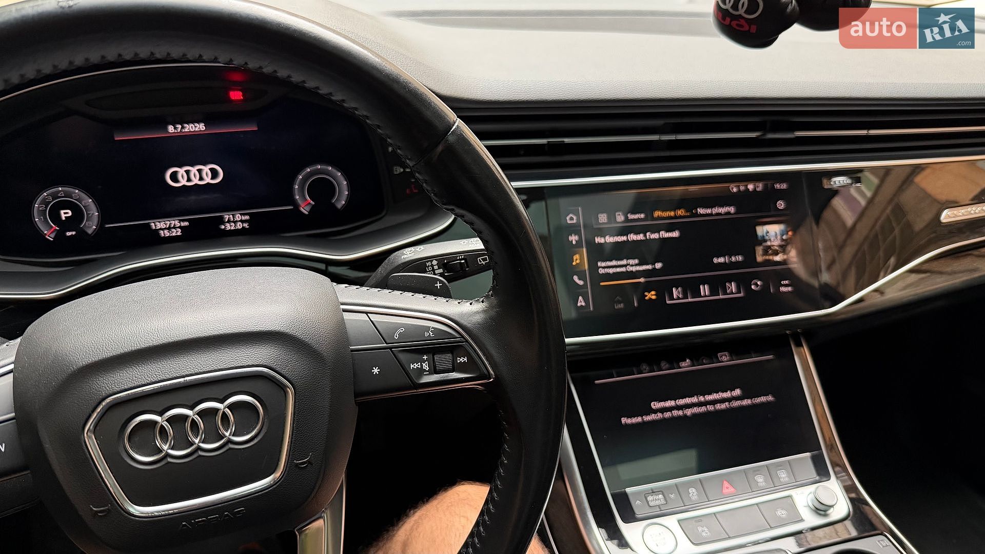 Audi Q7 2019 VIN WA1LXAF71LD002978 фото оголошення 16 з 38