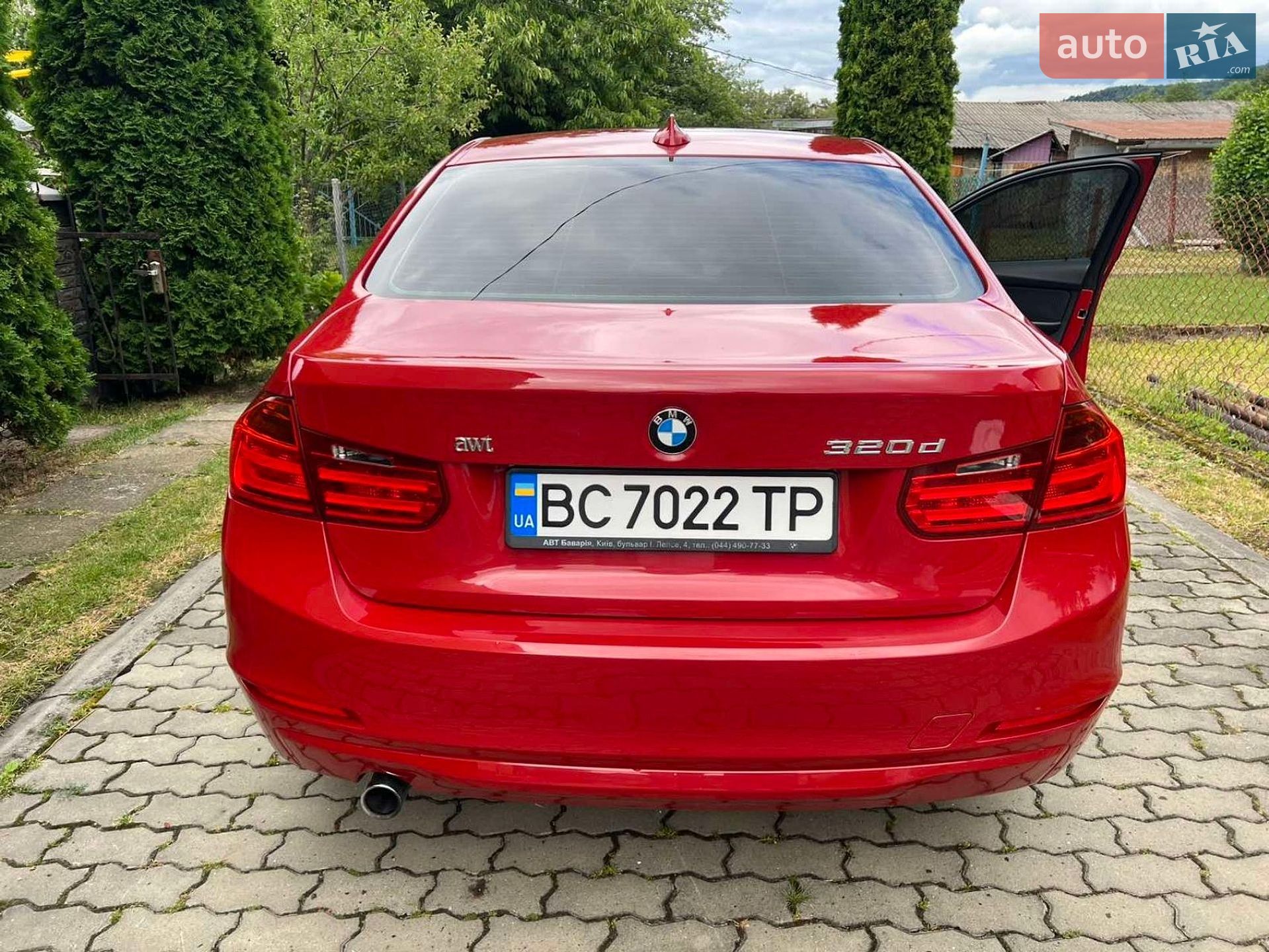 BMW 3 Series 2012 VIN WBA3D310X0F303718 фото оголошення 4 з 7