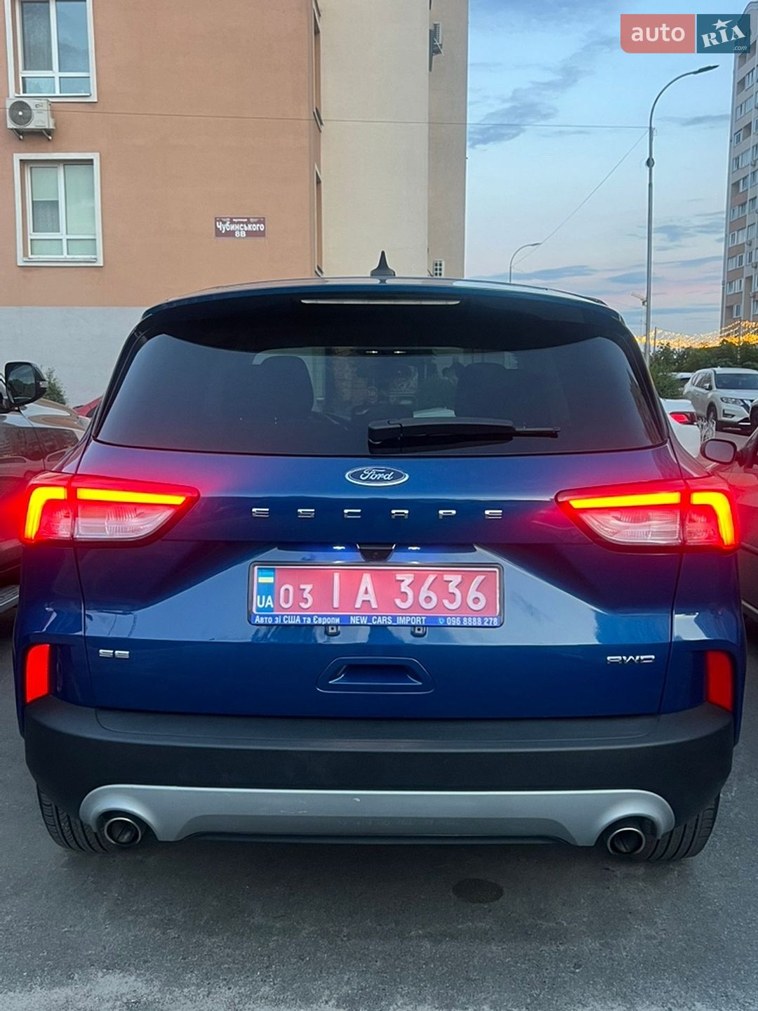 Ford Escape 2022 VIN 1FMCU9G66NUB84954 фото оголошення 43 з 43
