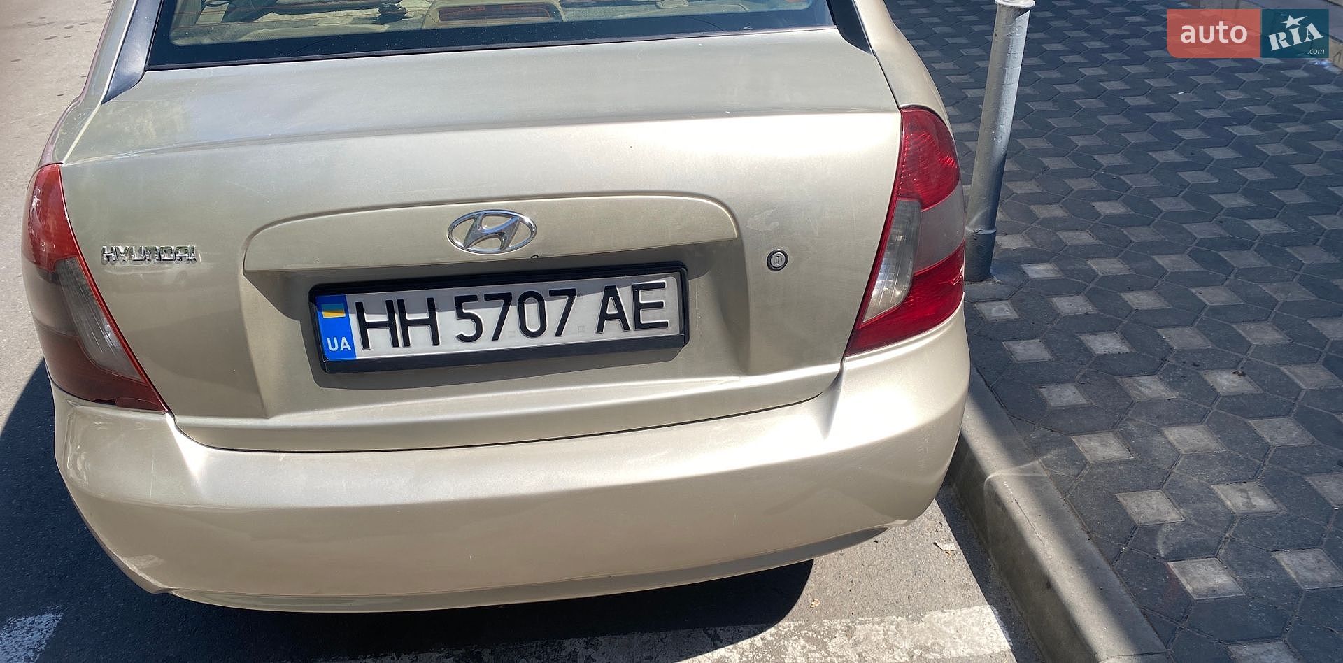 Hyundai Accent 2008 VIN Y6LCM41VP9L209950 фото оголошення 5 з 6