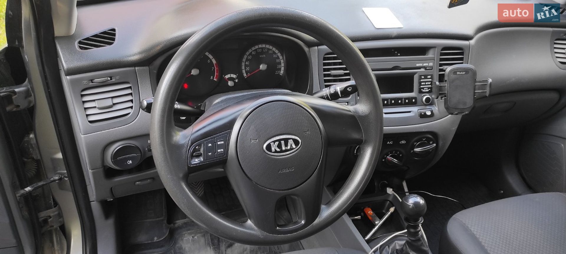 Kia Rio 2011 VIN KNADG411AB6832492 фото оголошення 10 з 12