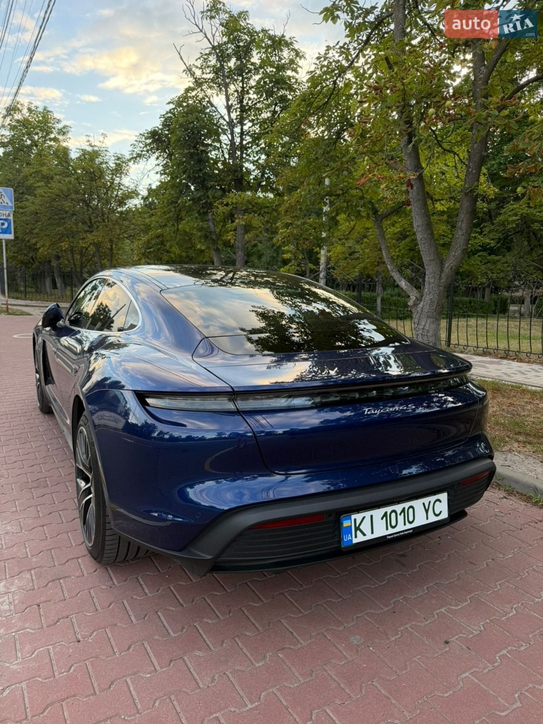 Porsche Taycan 2022 VIN WP0ZZZY1ZNSA36986 фото оголошення 6 з 13