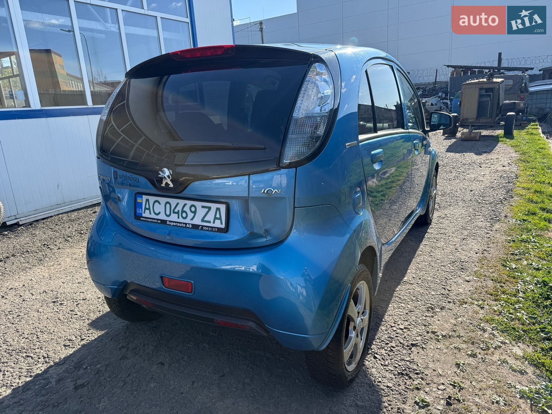 Peugeot iOn 2011 VIN VF31NZKZZCU801689 фото оголошення 5 з 23