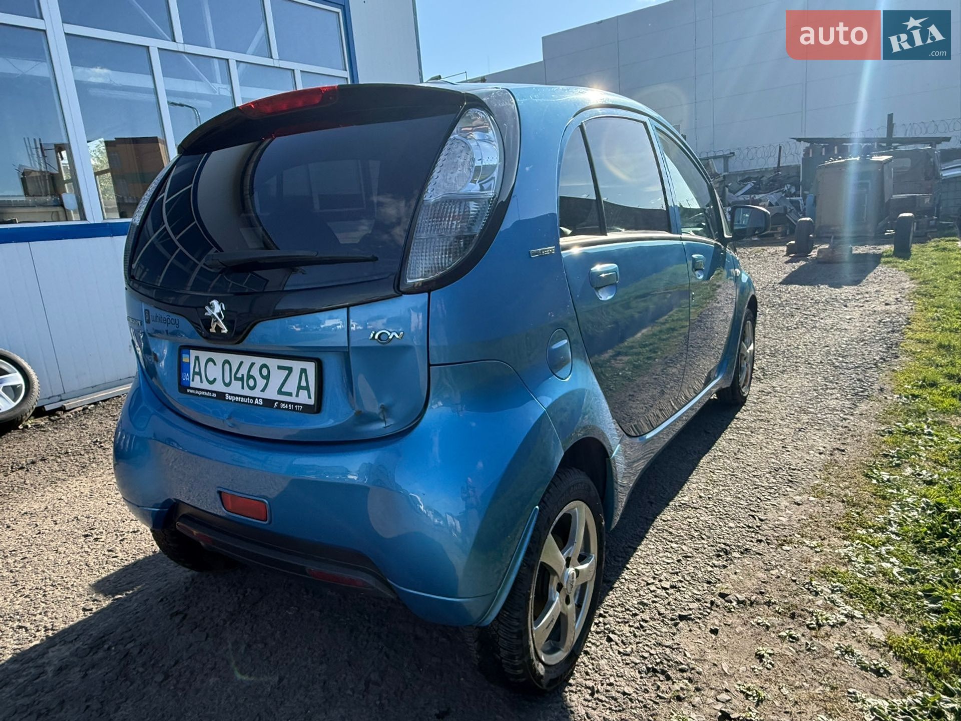 Peugeot iOn 2011 VIN VF31NZKZZCU801689 фото оголошення 20 з 23