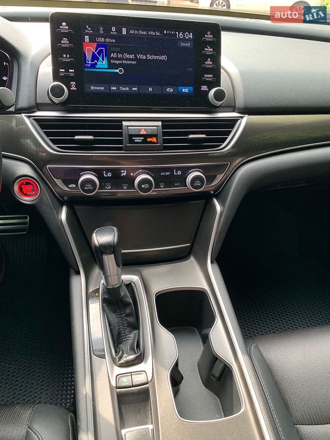 Honda Accord 2019 VIN 1HGCV1F38KA104496 фото оголошення 78 з 101