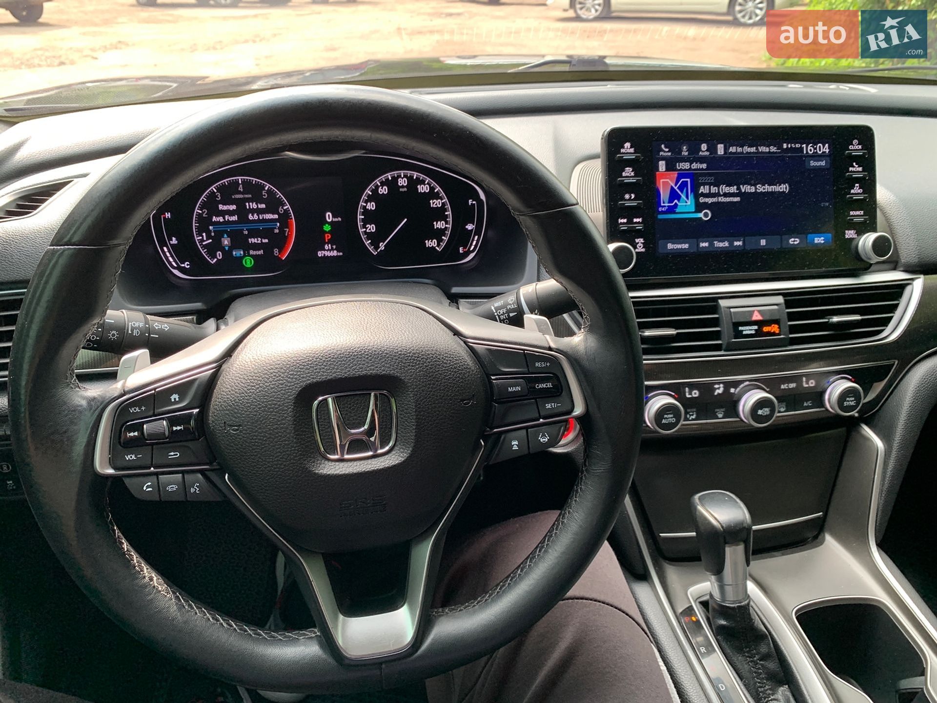 Honda Accord 2019 VIN 1HGCV1F38KA104496 фото оголошення 79 з 101