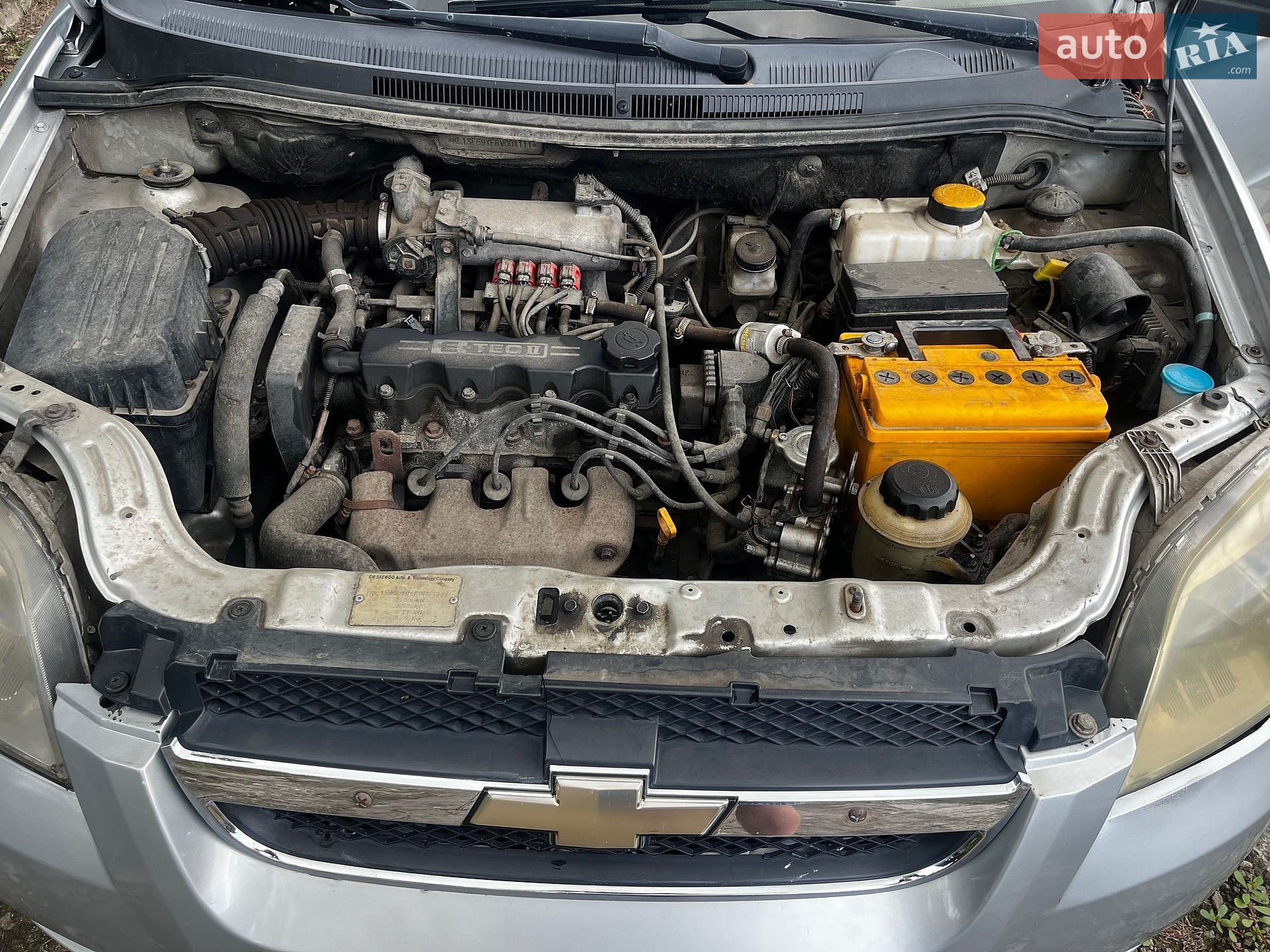 Chevrolet Aveo 2007 VIN Y6DSF69YE8W001111 фото оголошення 13 з 13