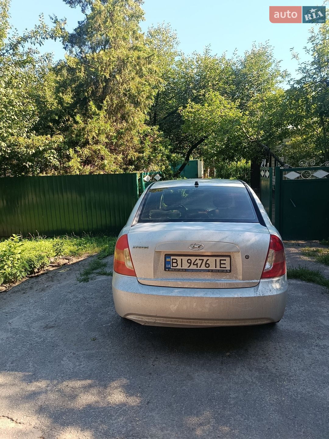 Hyundai Accent 2007 VIN Y6LCM41AP7L000704 фото оголошення 3 з 7