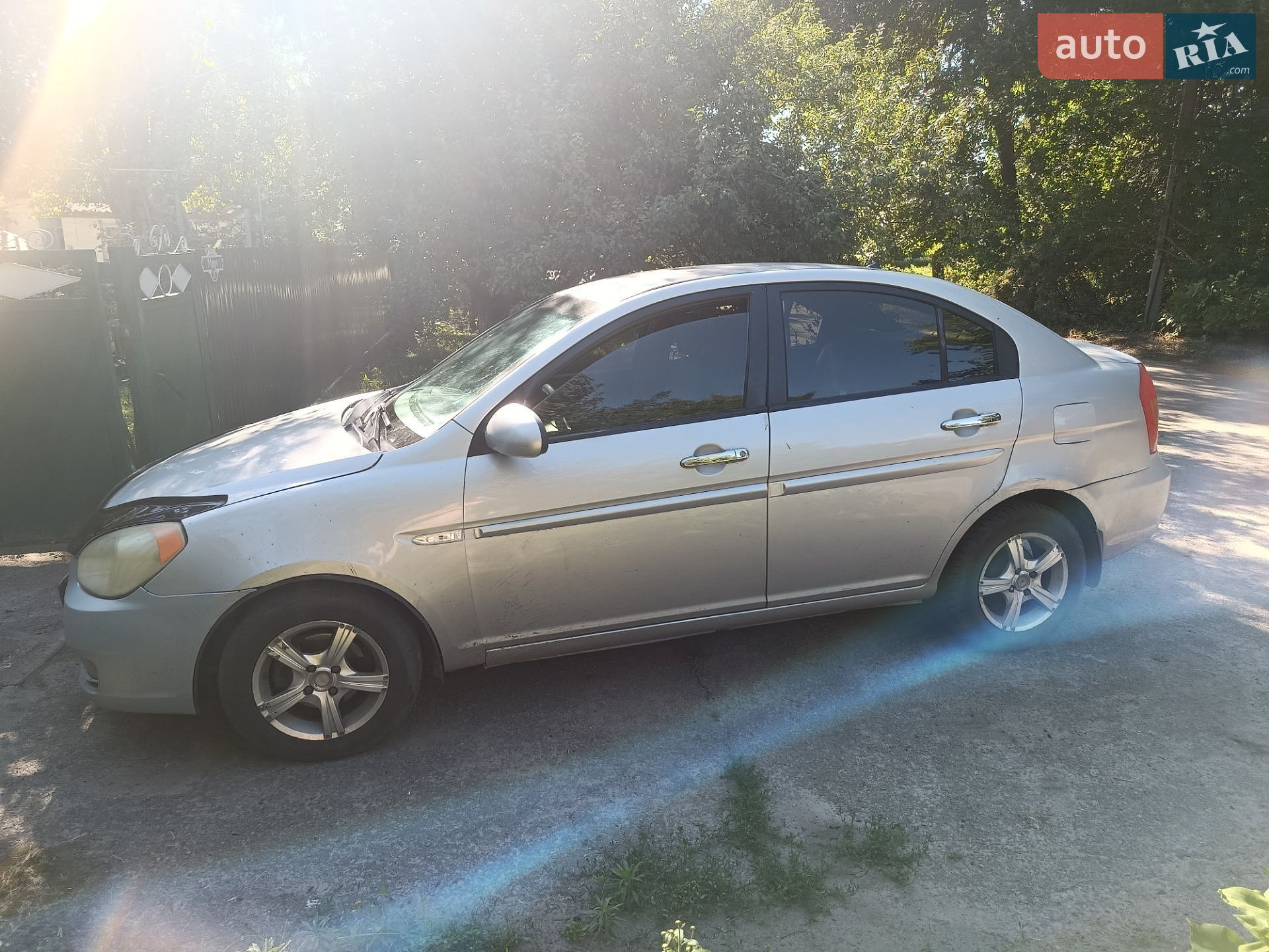 Hyundai Accent 2007 VIN Y6LCM41AP7L000704 фото оголошення 2 з 7