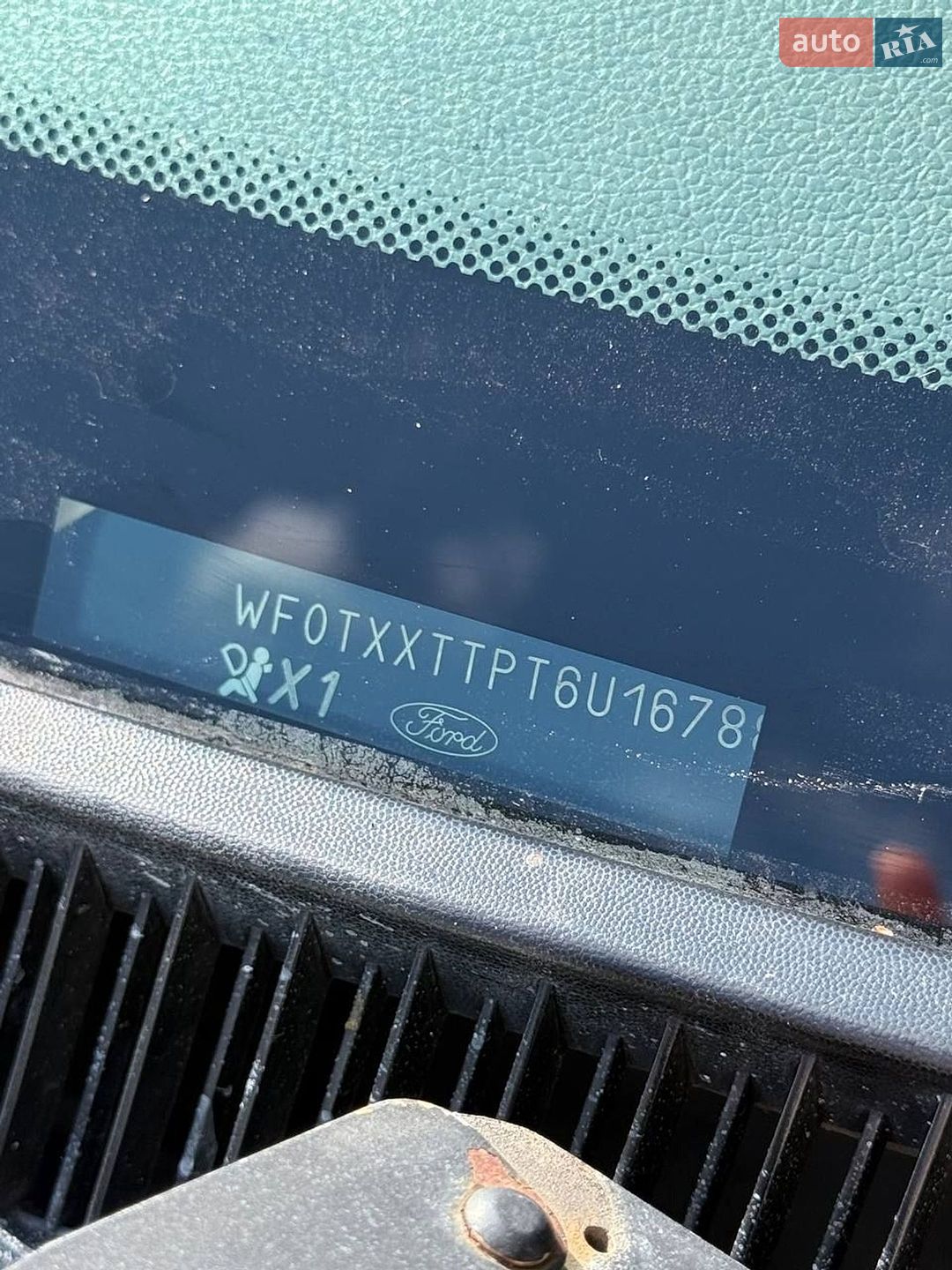 Ford Transit Connect 2006 VIN WF0TXXTTPT6U16788 фото оголошення 17 з 17
