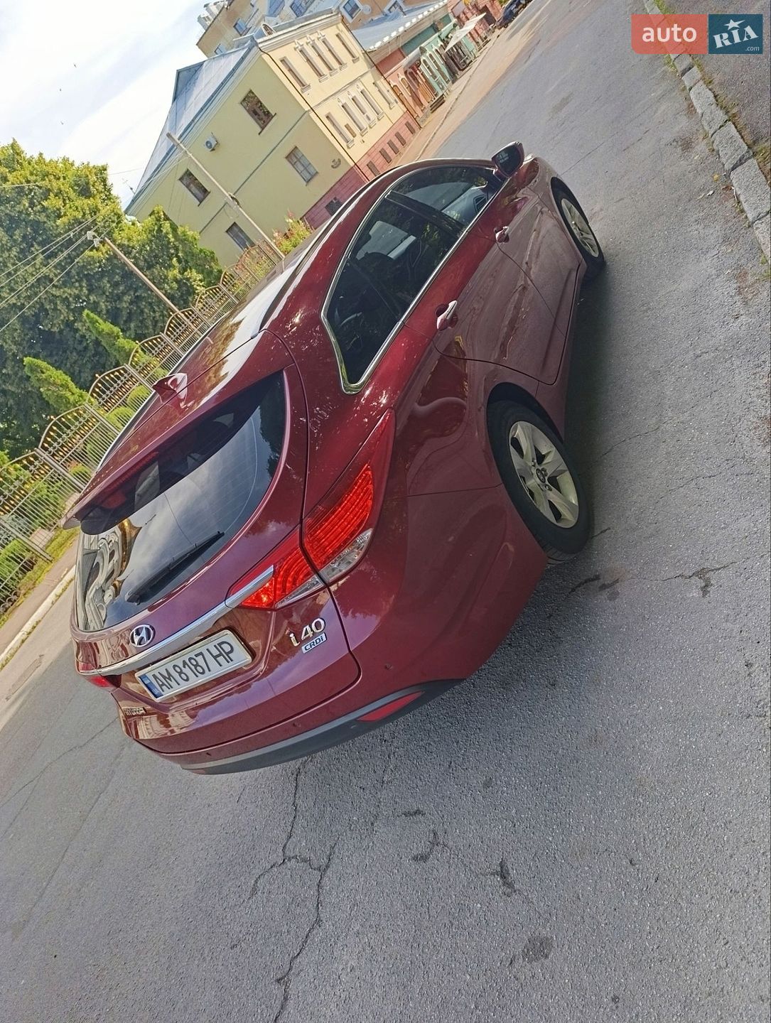 Hyundai i40 2015 VIN KMHLC81UBFU101638 фото оголошення 6 з 16