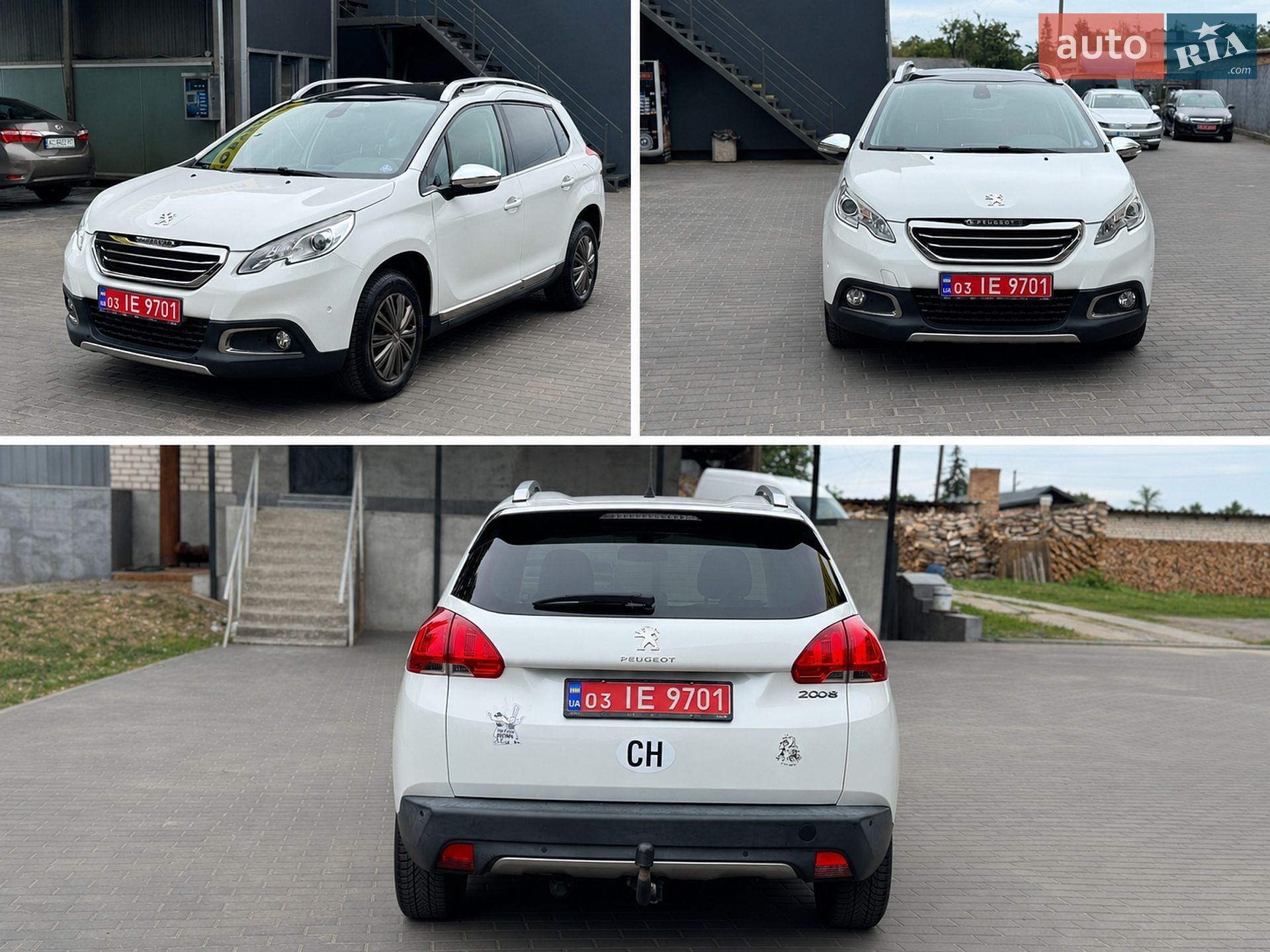 Peugeot 2008 2014 VIN VF3CU5FS9EY011545 фото оголошення 2 з 15