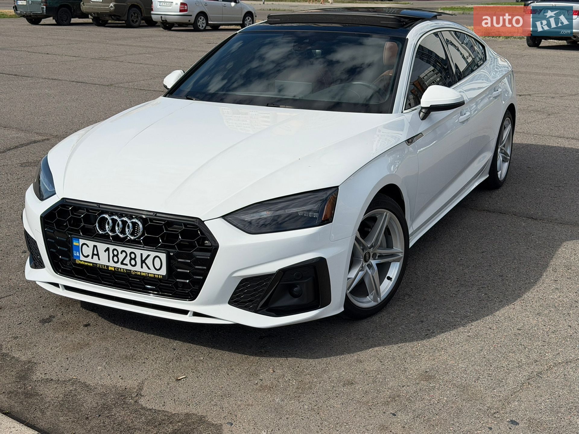 Audi A5 2021 VIN WAUDACF5XNA014991 фото оголошення 2 з 14