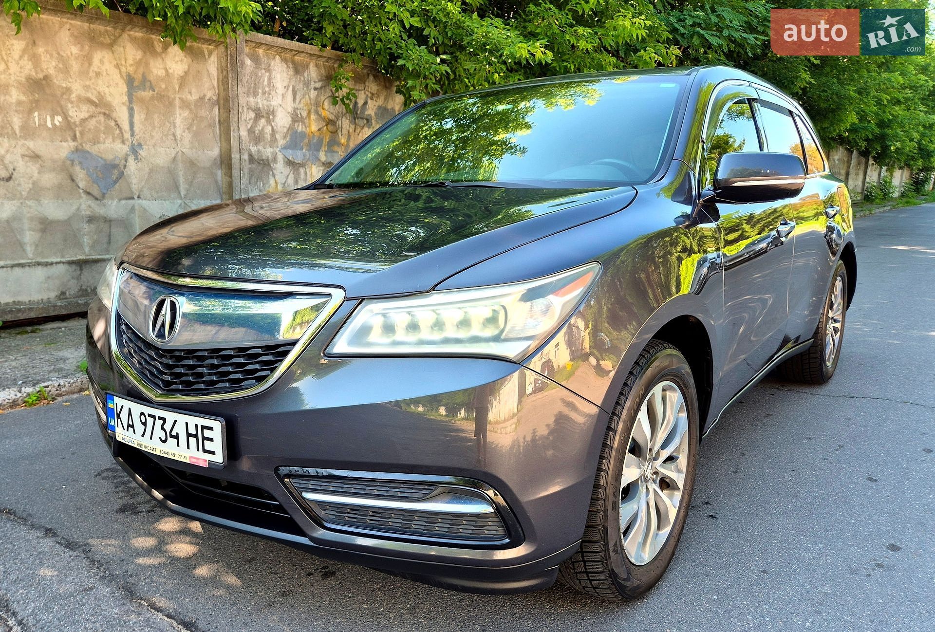 Acura MDX 2015 VIN 5FRYD4H2XGB043579 фото оголошення 2 з 46
