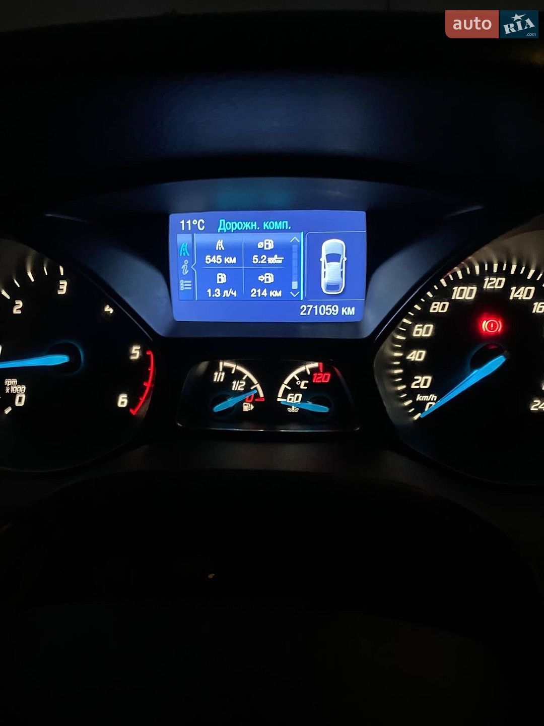 Ford Focus 2013 VIN WF0LXXGCBLDD04302 фото оголошення 12 з 18
