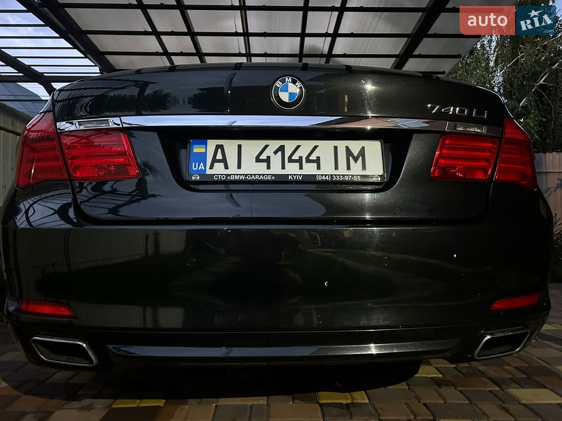 BMW 7 Series 2011 VIN WBAKB4102CC929583 фото оголошення 7 з 47