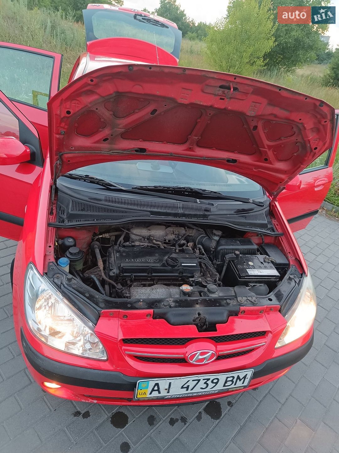Hyundai Getz 2008 VIN KMHBT51DP8U842230 фото оголошення 12 з 31