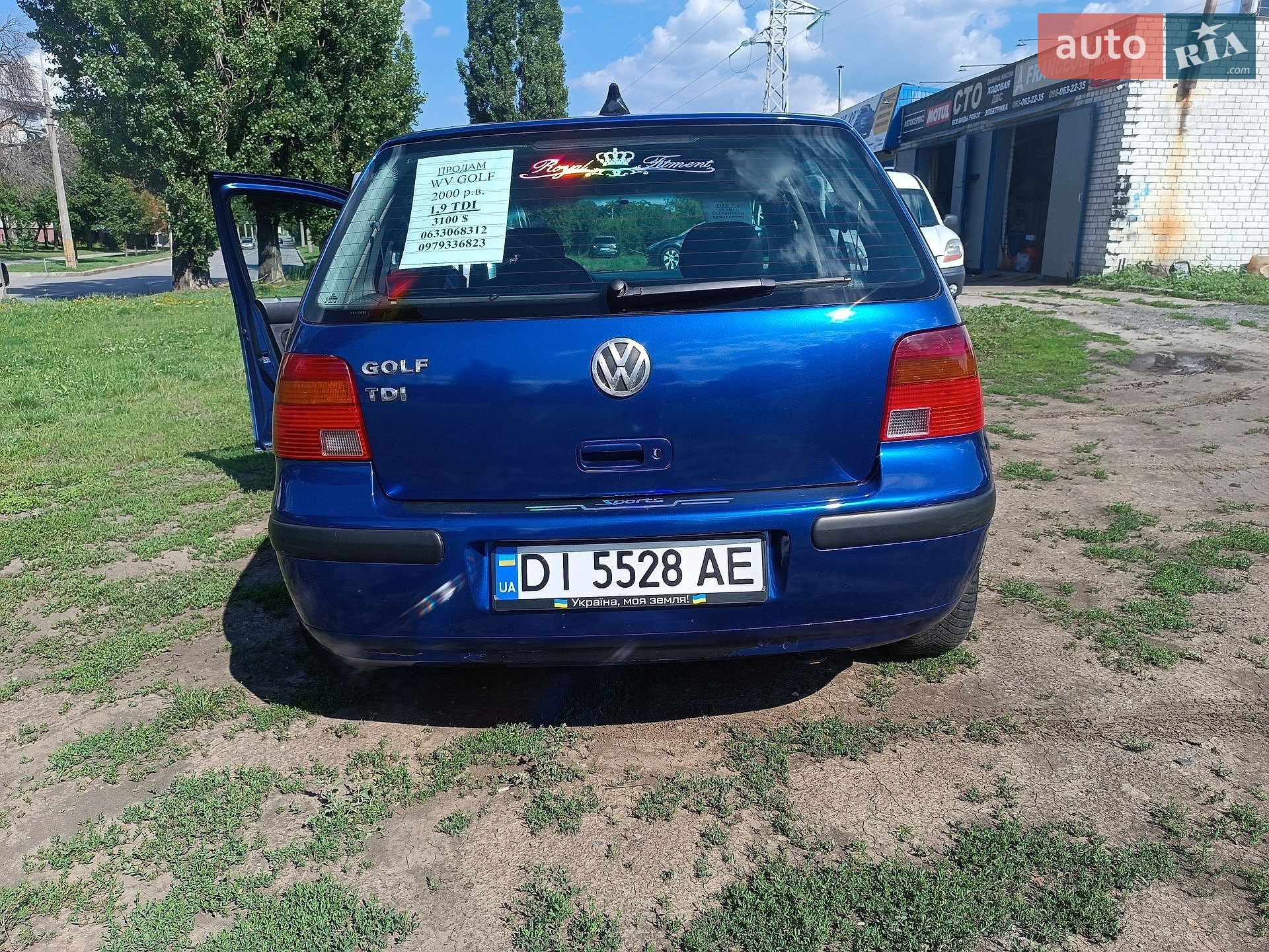 Volkswagen Golf 2000 VIN WVWZZZ1JZYW511499 фото оголошення 4 з 9