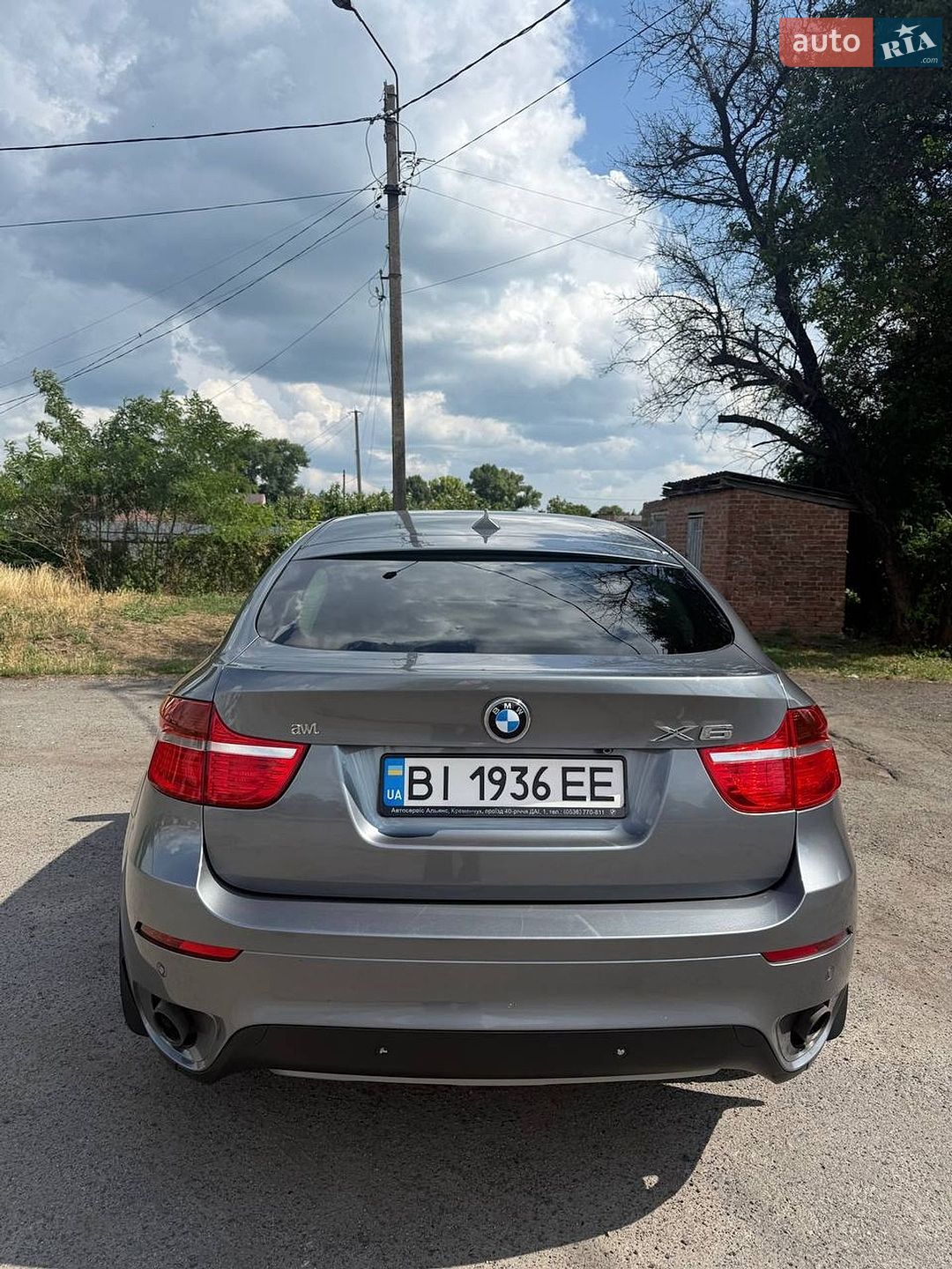 BMW X6 2012 VIN WBAFH01010L854797 фото оголошення 7 з 8