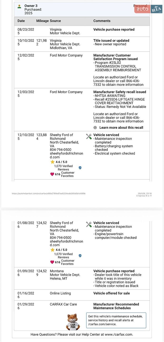 Ford Escape 2020 VIN 1FMCU0BZ3LUC18939 фото оголошення 43 з 43