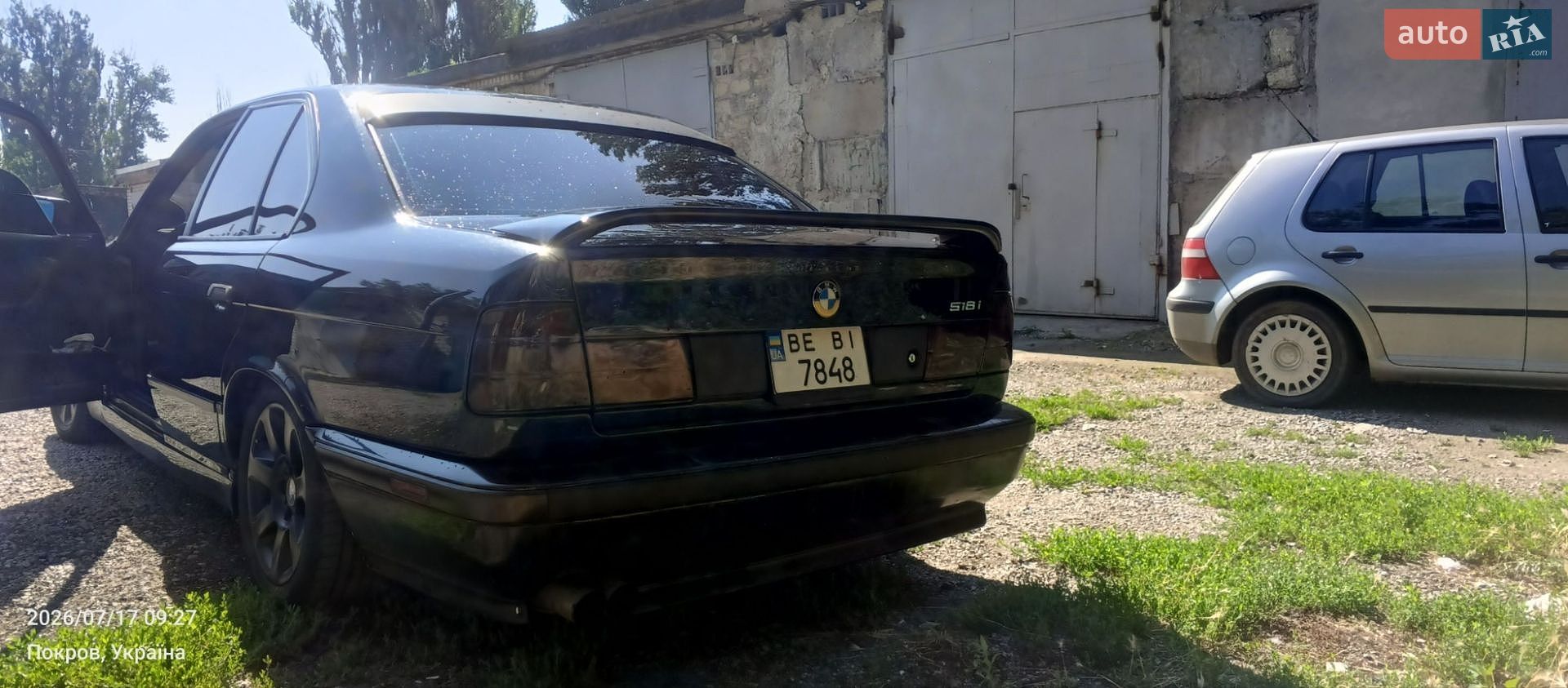 BMW 5 Series 1993 VIN WBAHD51020BG63738 фото оголошення 2 з 24