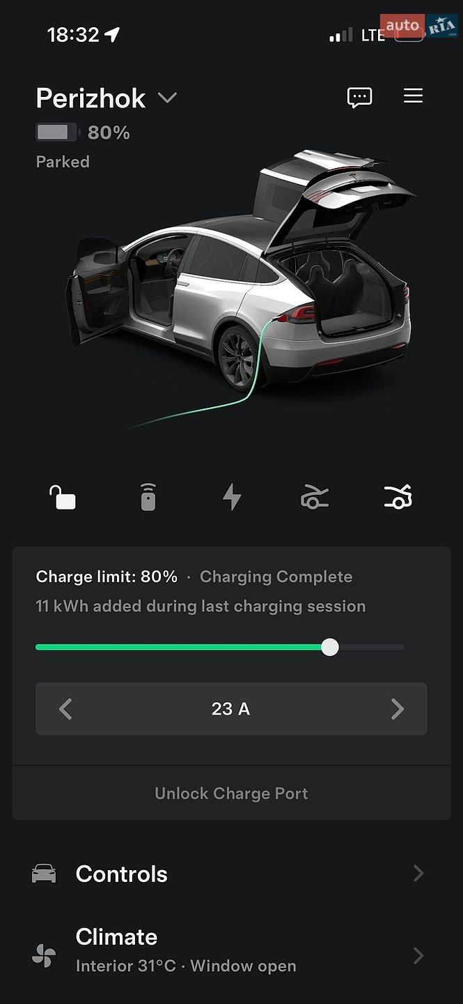 Tesla Model X 2016 VIN 5YJXCBE28GF030919 фото оголошення 24 з 28