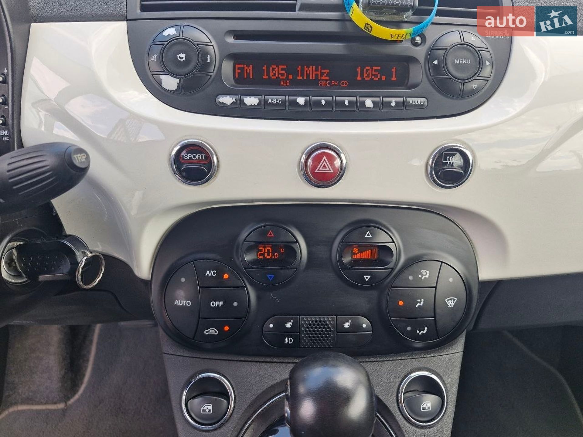 Fiat 500 2012 VIN 3C3CFFER5CT254109 фото оголошення 20 з 25