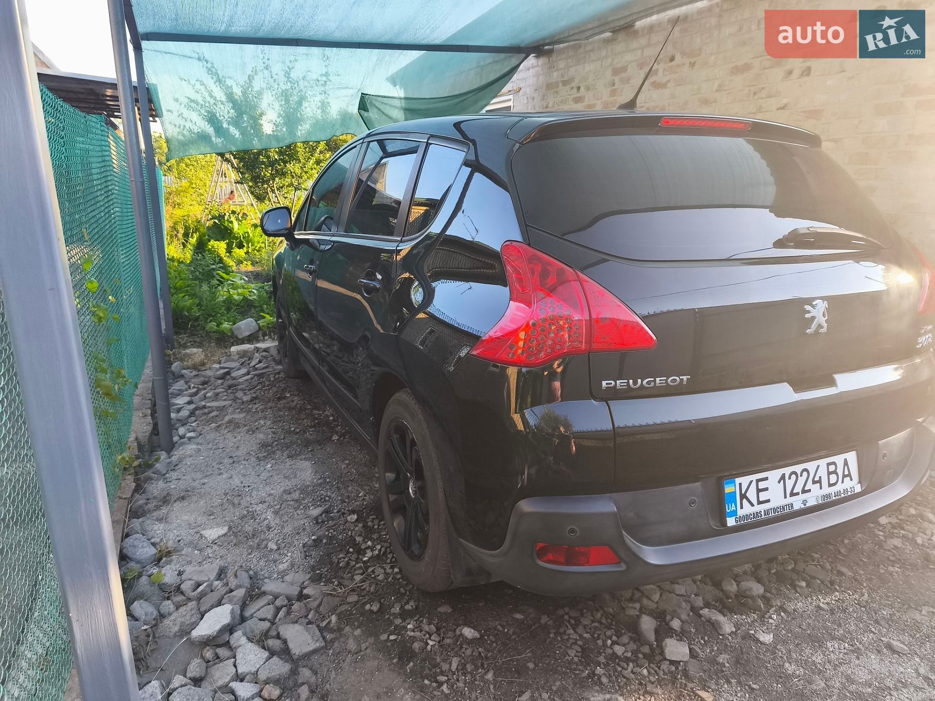 Peugeot 3008 2009 VIN VF30U5FW09S126796 фото оголошення 7 з 7