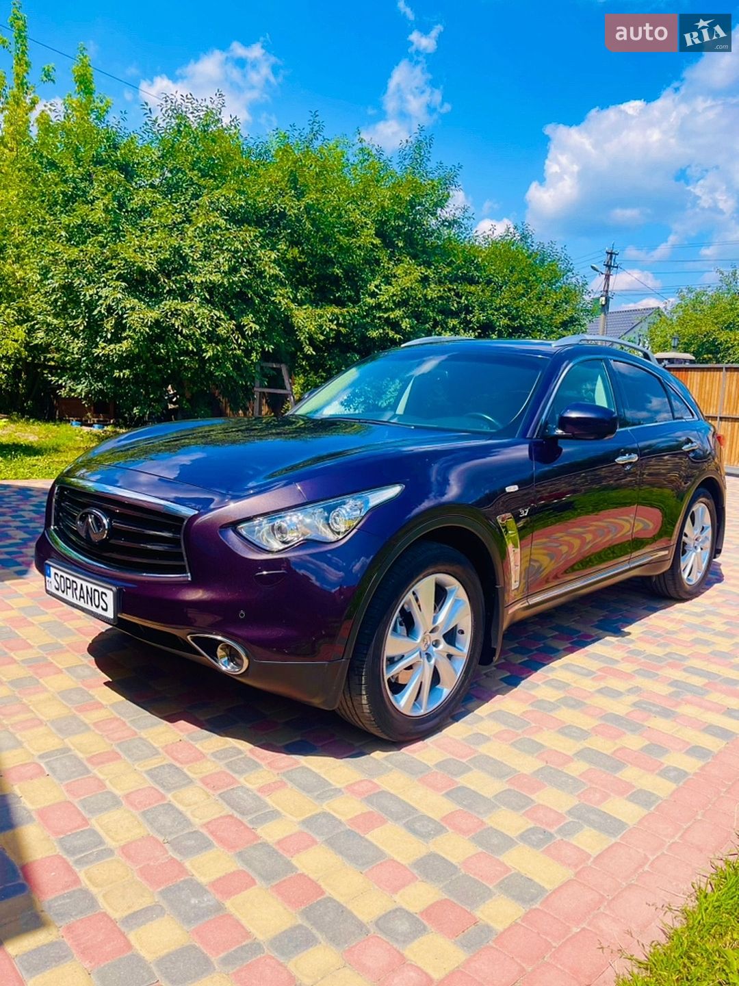 Infiniti QX70 2014 VIN JN1TCNS51U0560119 фото оголошення 3 з 14