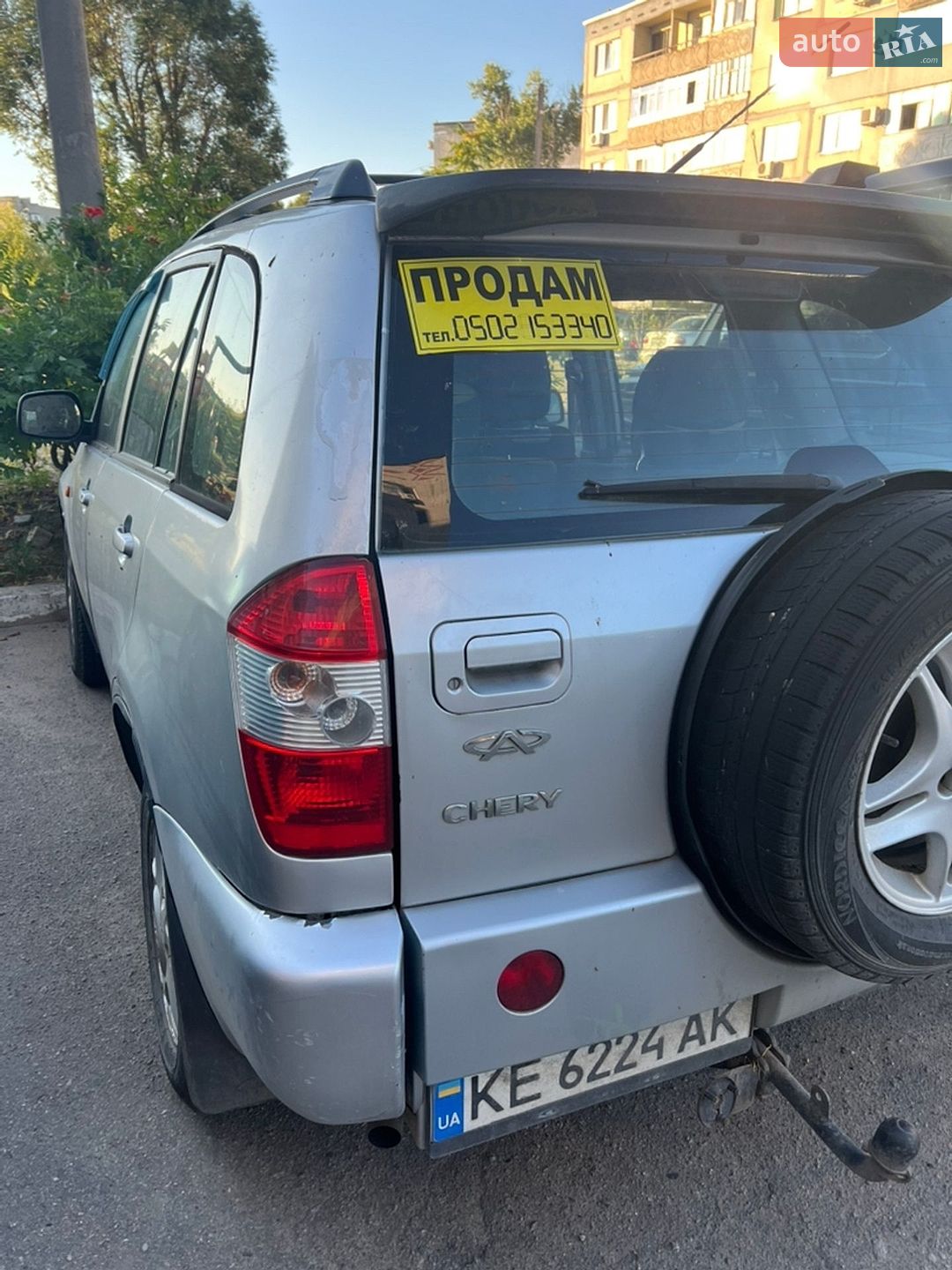 Chery Tiggo 2008 VIN Y6DDB14B18D031460 фото оголошення 6 з 12