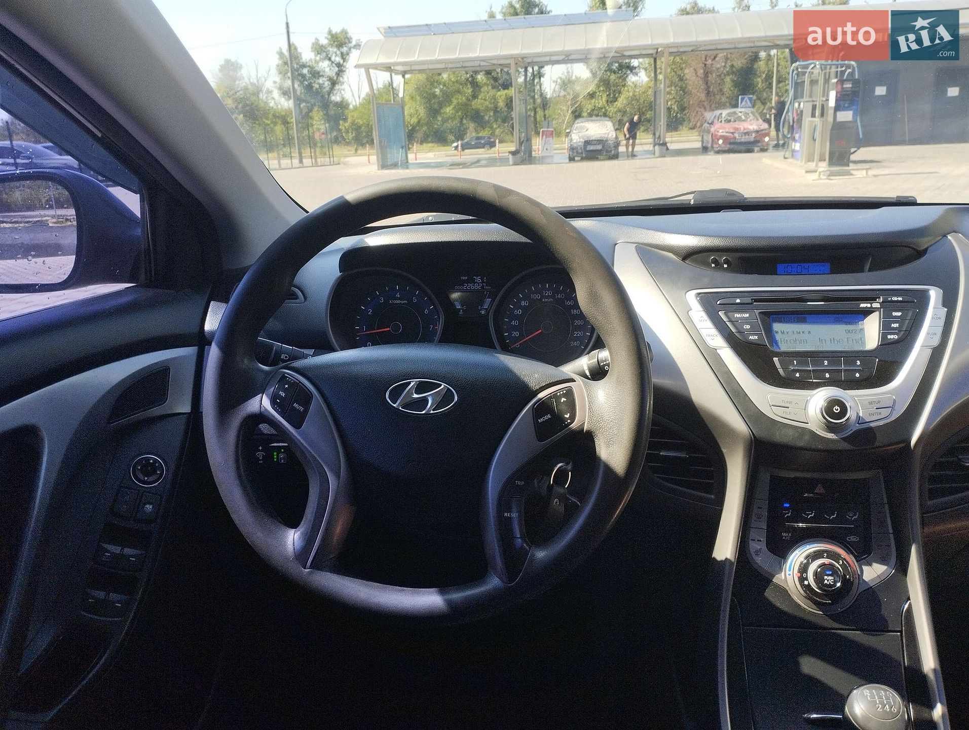Hyundai Elantra 2013 VIN KMHDH41CADU903666 фото оголошення 8 з 10