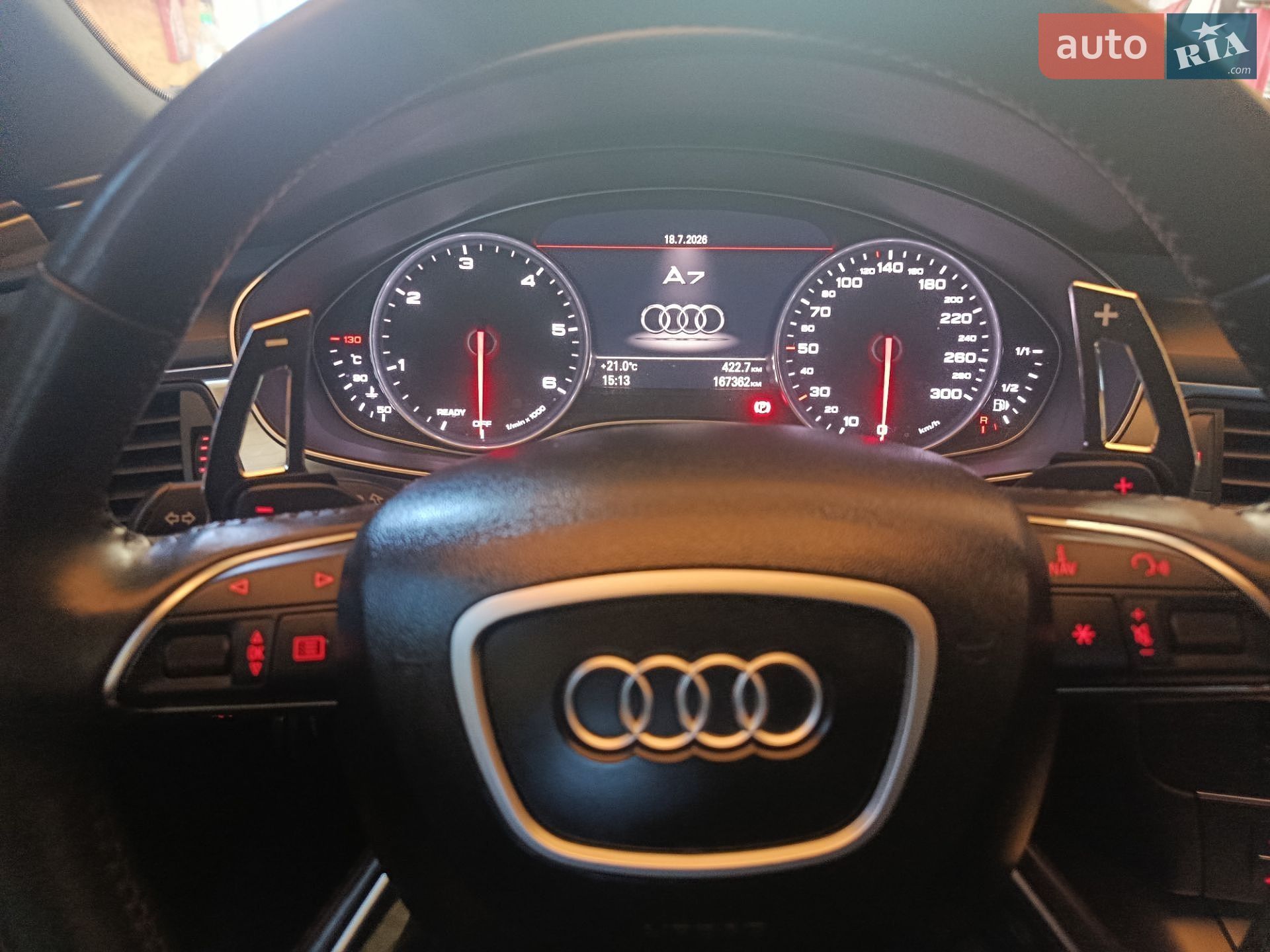 Audi A7 Sportback 2016 VIN WAUZZZ4G1HN080719 фото оголошення 17 з 17