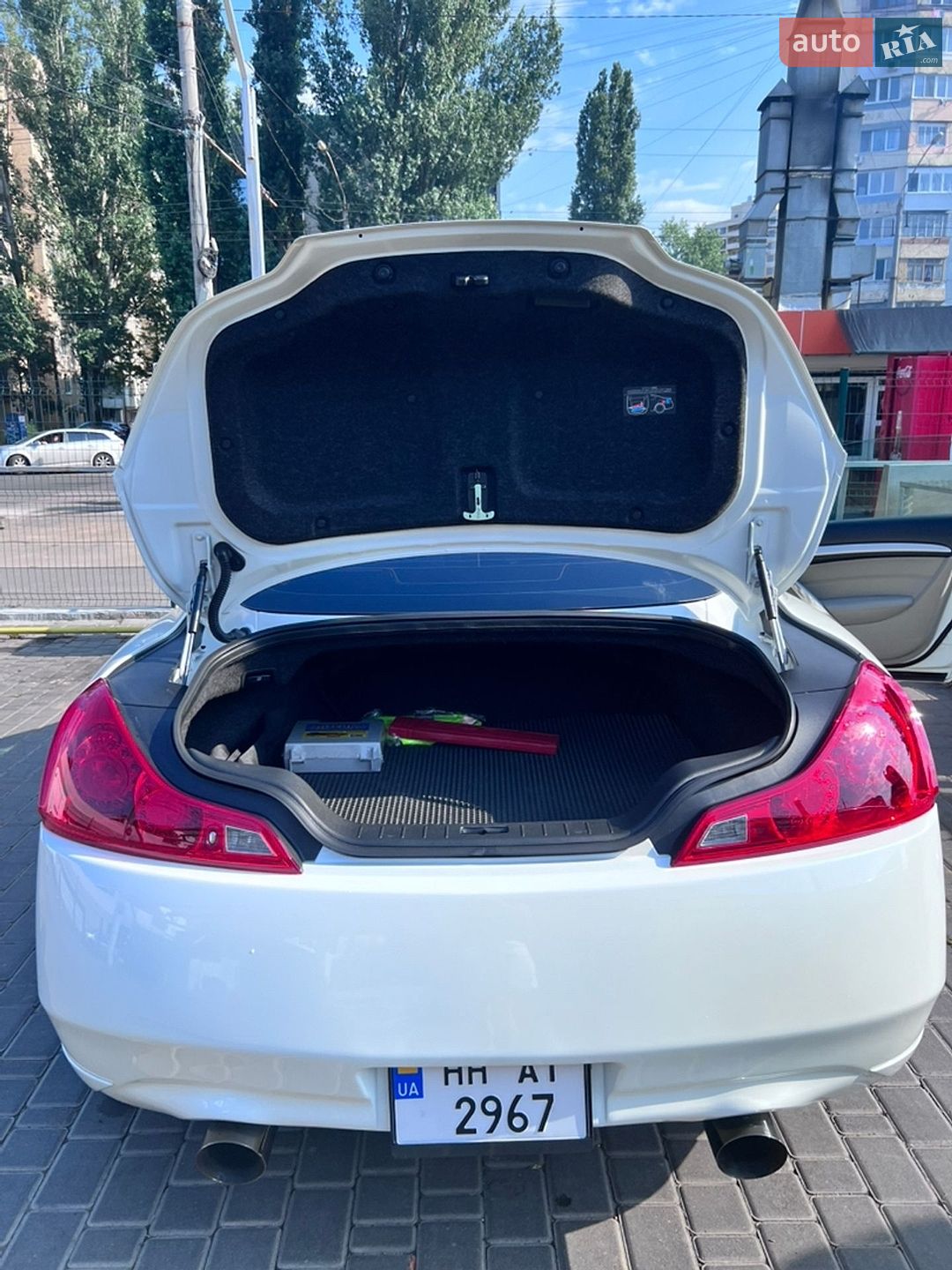 Infiniti G37 2008 VIN JNKCV64E18M117533 фото оголошення 8 з 29
