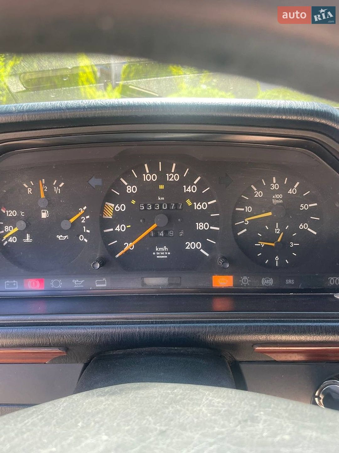 Mercedes-Benz E-Class 1992 VIN WDB1240221B911868 фото оголошення 9 з 22