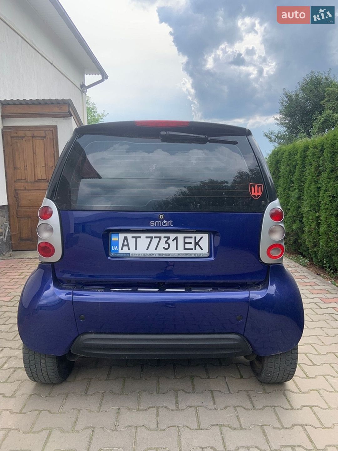 Smart Fortwo 2001 VIN WME01MC011H001733 фото оголошення 7 з 16