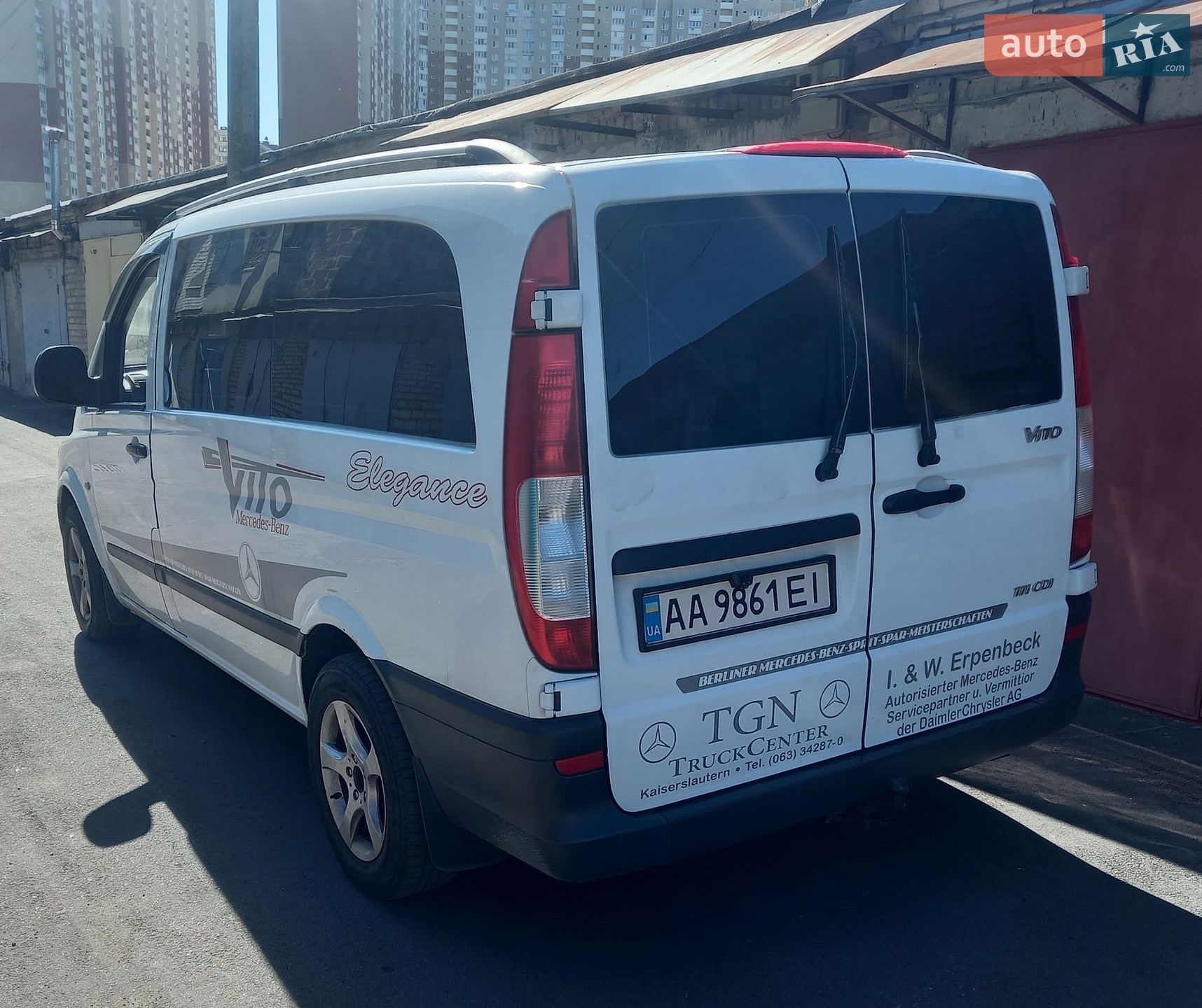 Mercedes-Benz Vito 2008 VIN WDF63960313478667 фото оголошення 9 з 10