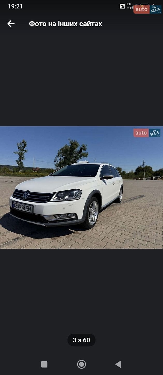Volkswagen Passat Alltrack 2013 VIN WVWZZZ3CZEE077690 фото оголошення 36 з 44