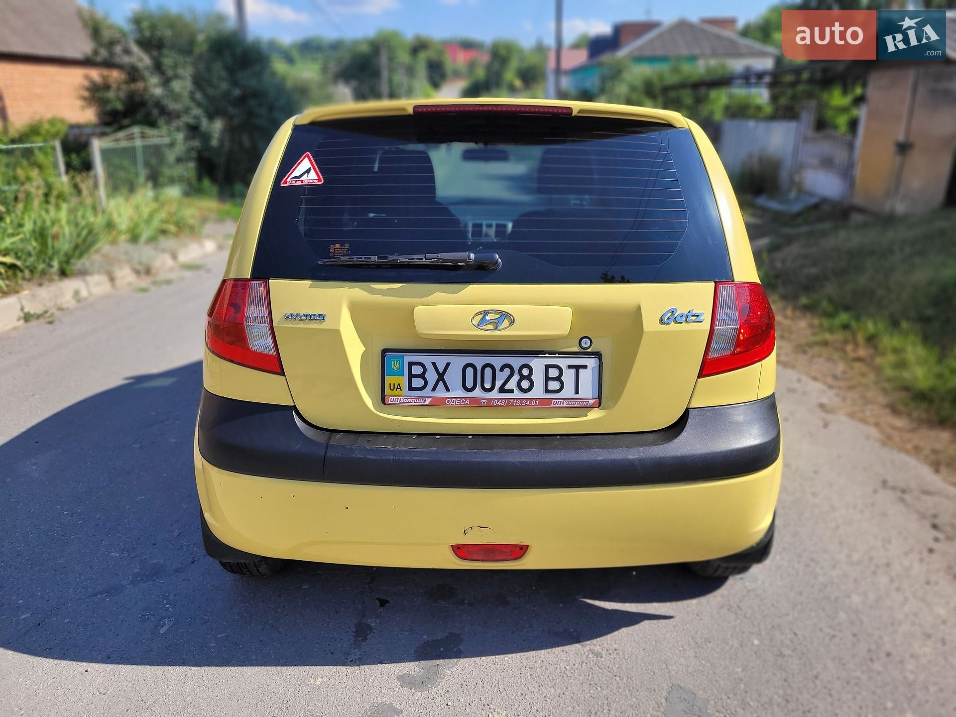 Hyundai Getz 2010 VIN KMHBT51DBAU002952 фото оголошення 2 з 9