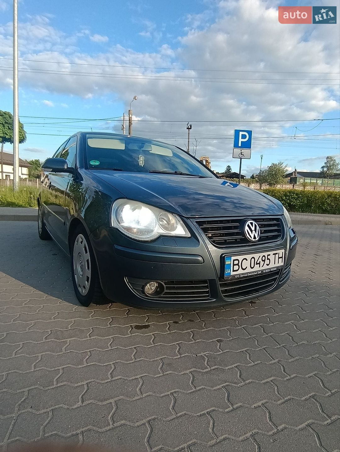 Volkswagen Polo 2008 VIN WVWZZZ9NZ9B002892 фото оголошення 2 з 10