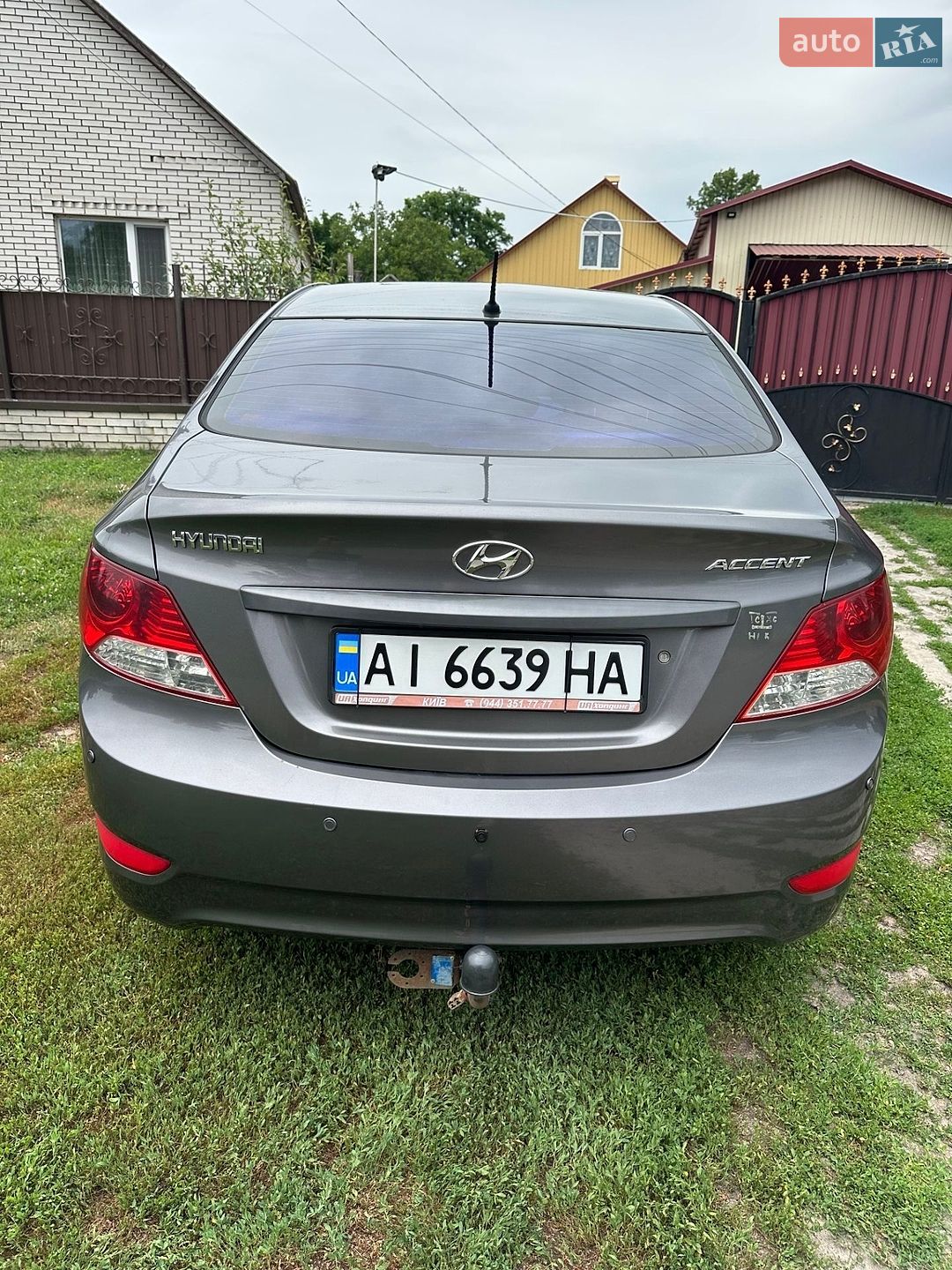 Hyundai Accent 2011 VIN Z94CT41CABR033289 фото оголошення 4 з 8